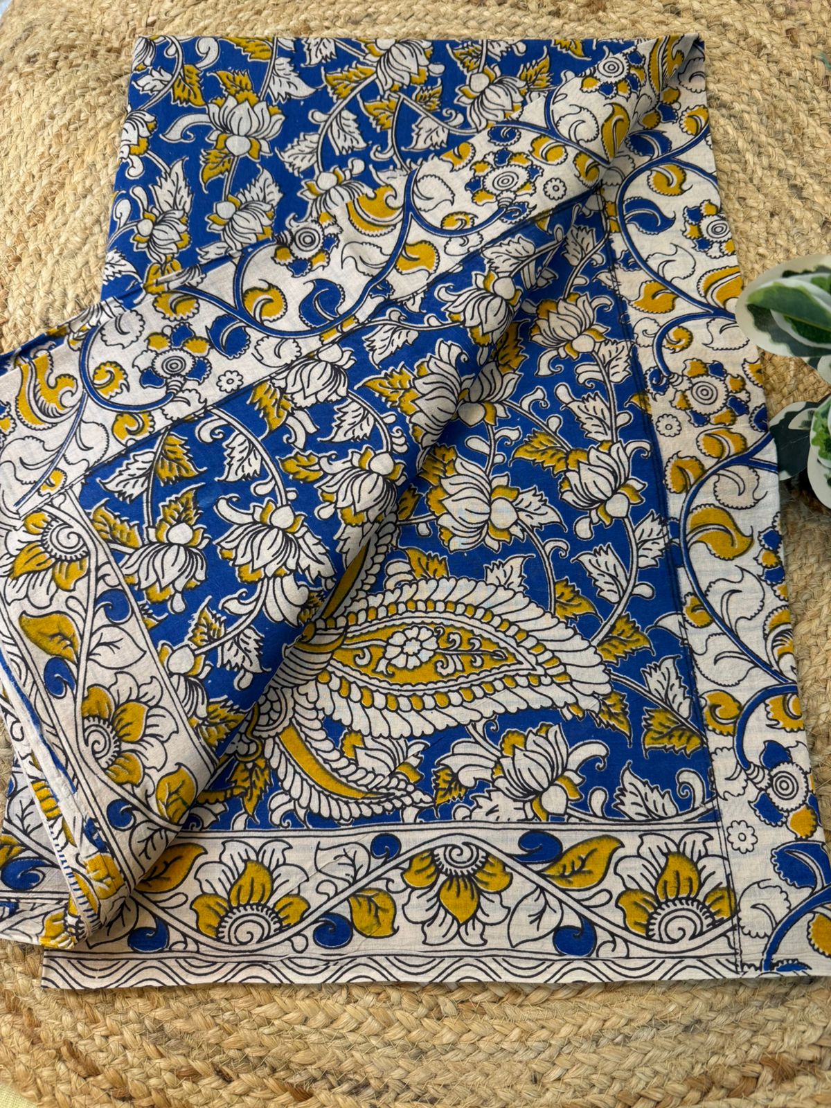 Kalamkari Pure Handloom Cotton Saree