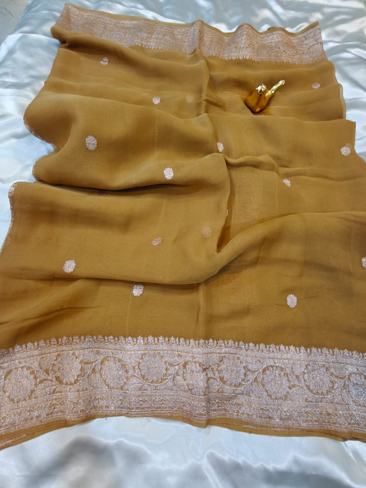 Pure Khaddi Chiffon Georgette Banarasi