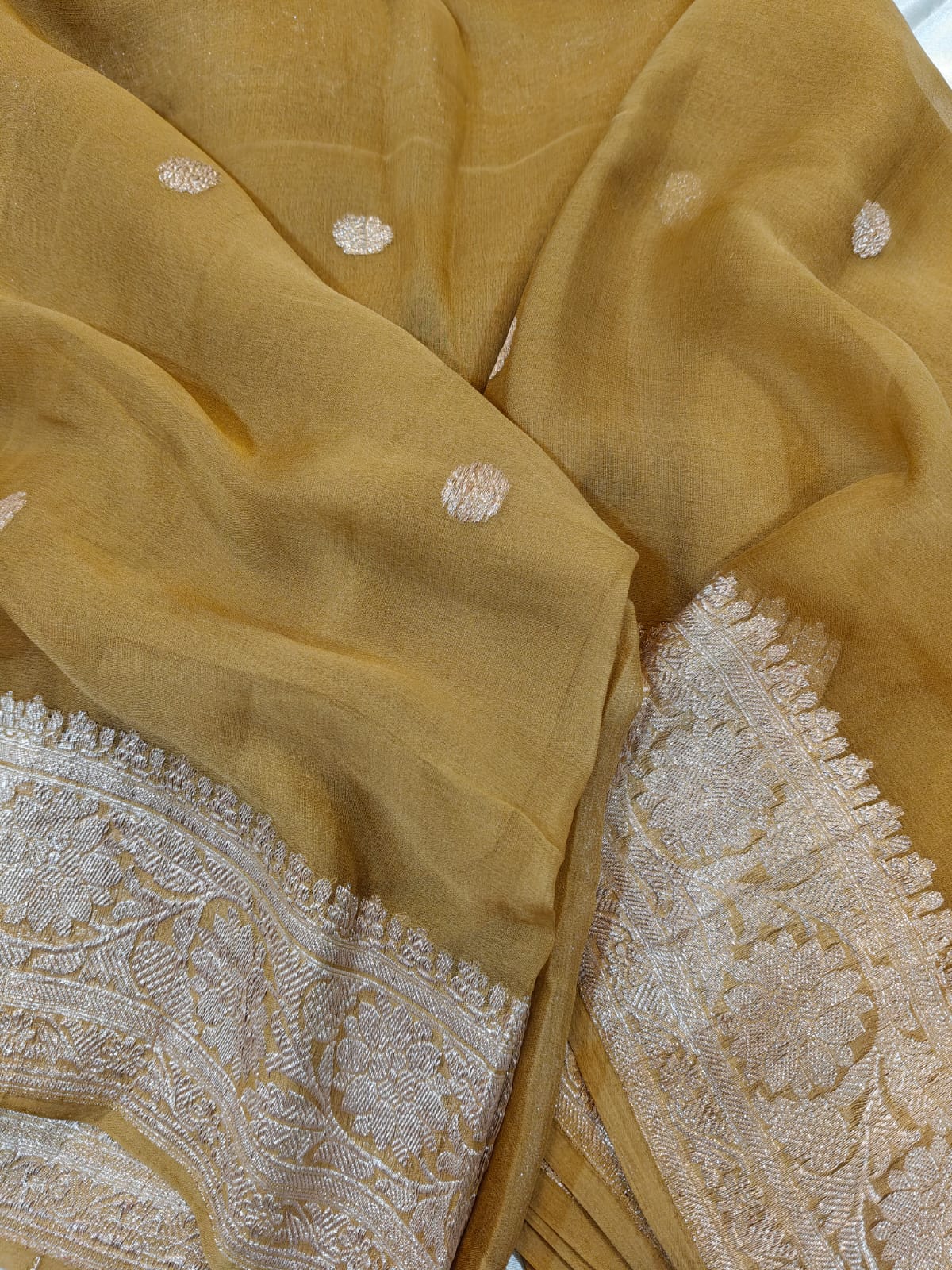 Pure Khaddi Chiffon Georgette Banarasi