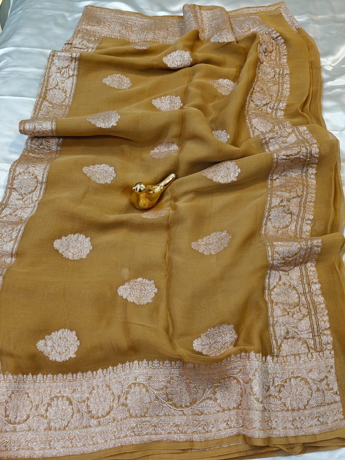 Pure Khaddi Chiffon Georgette Banarasi