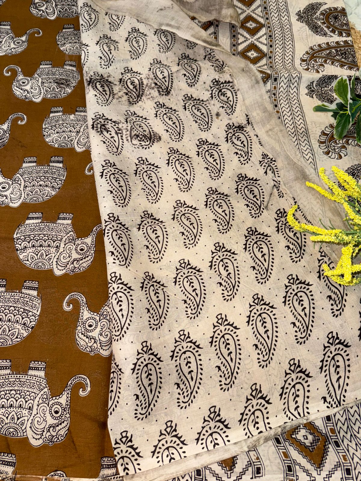 Kalamkari Pure Handloom Cotton Saree