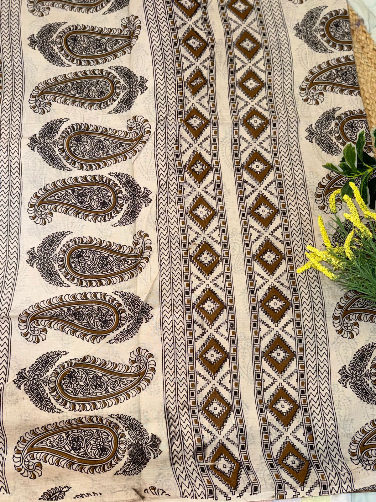 Kalamkari Pure Handloom Cotton Saree