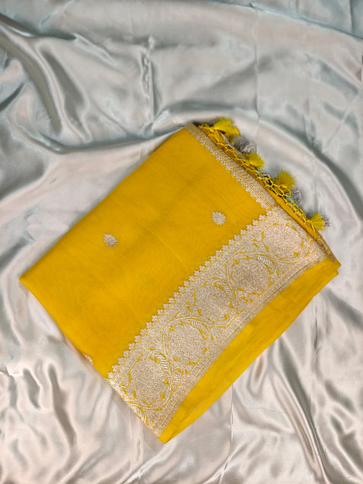Pure Khaddi Chiffon Georgette Banarasi
